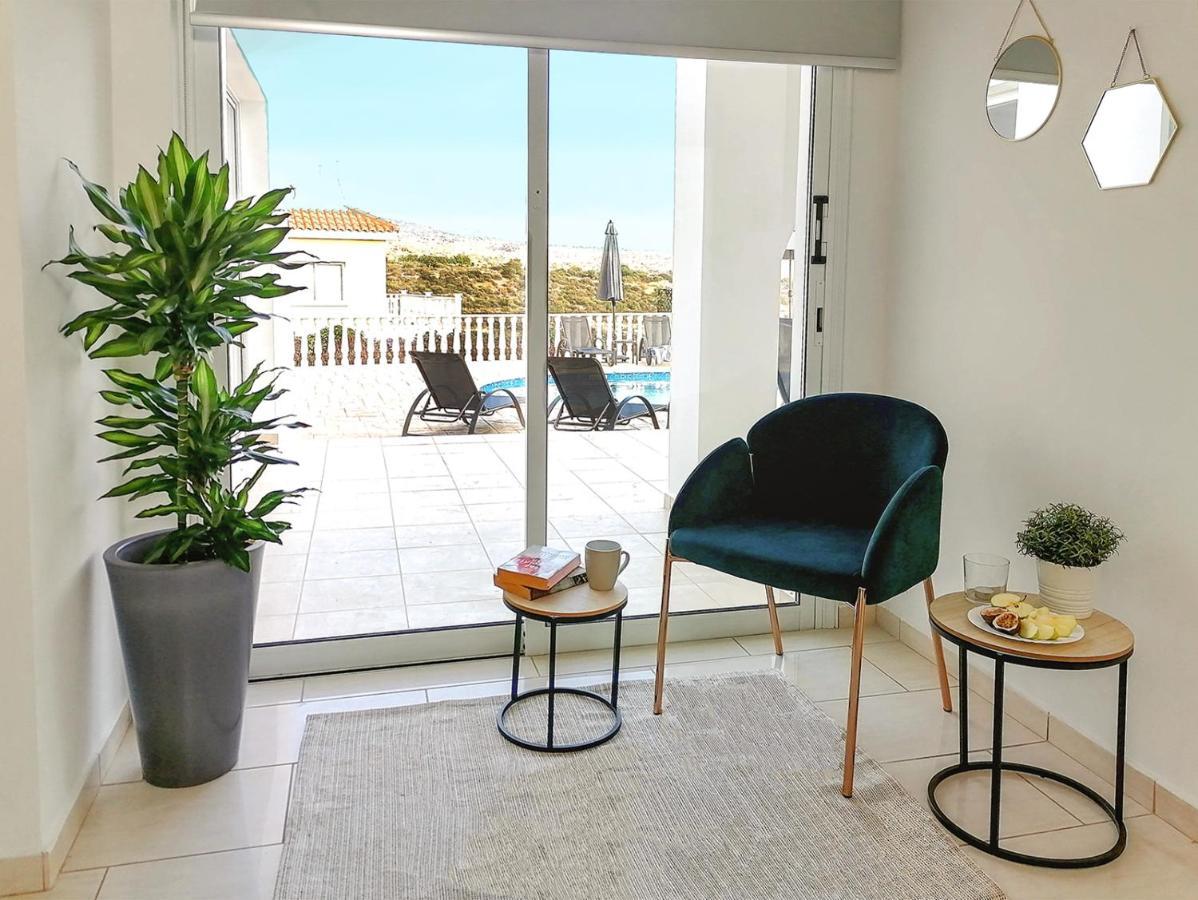 Katya-Sofia Villa - Tranquility With Sea View Peyia Luaran gambar