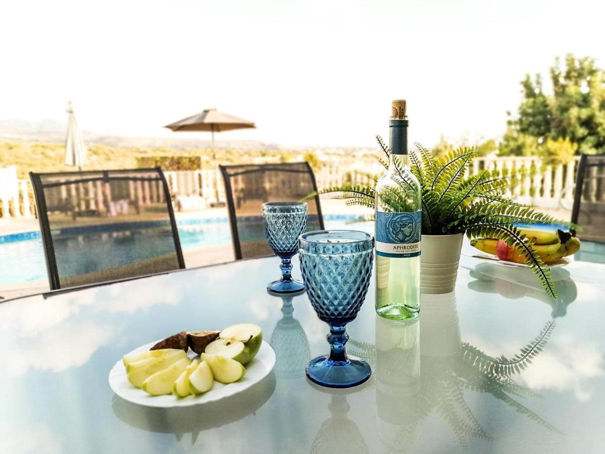 Katya-Sofia Villa - Tranquility With Sea View Peyia Luaran gambar