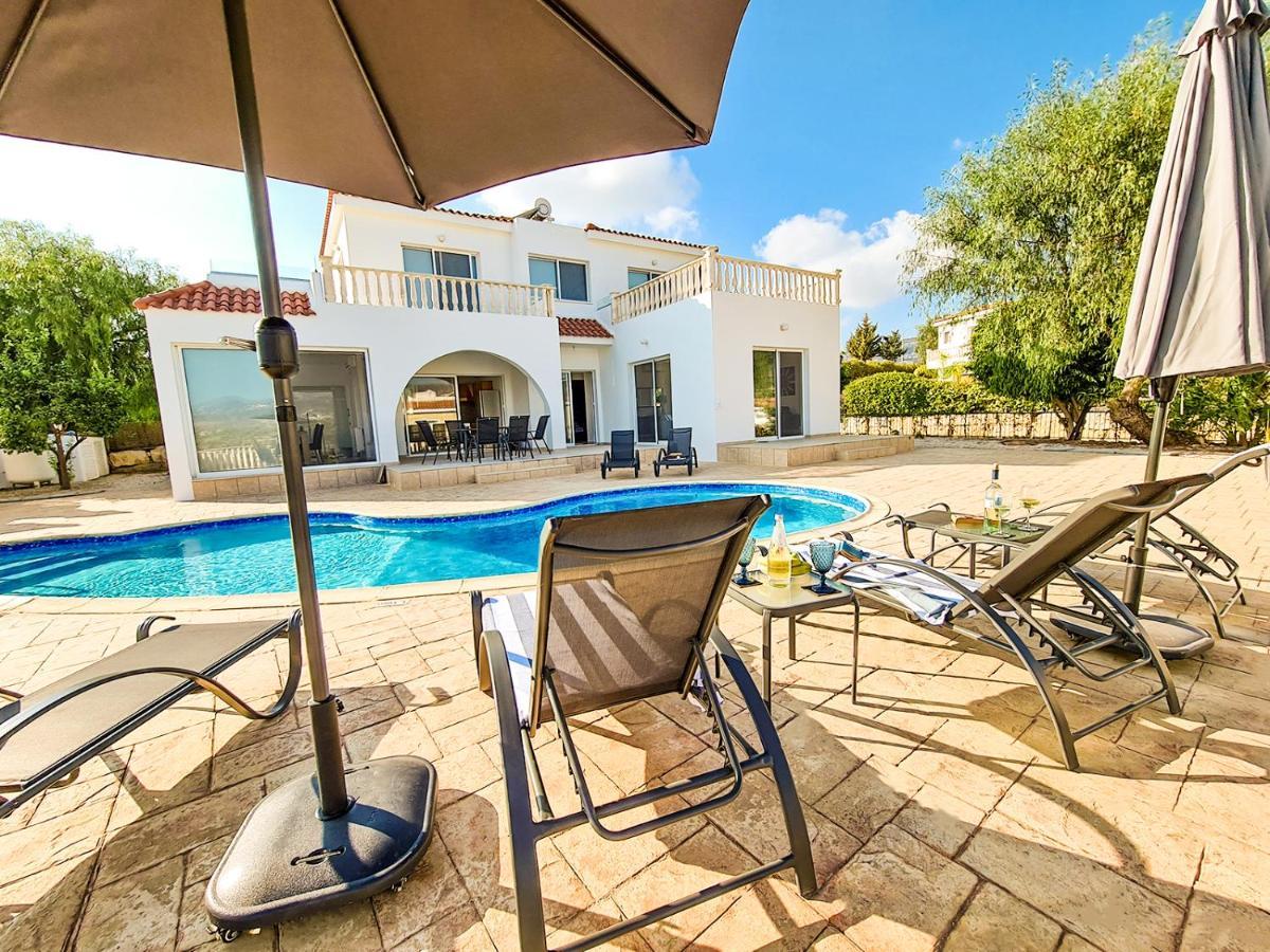 Katya-Sofia Villa - Tranquility With Sea View Peyia Luaran gambar