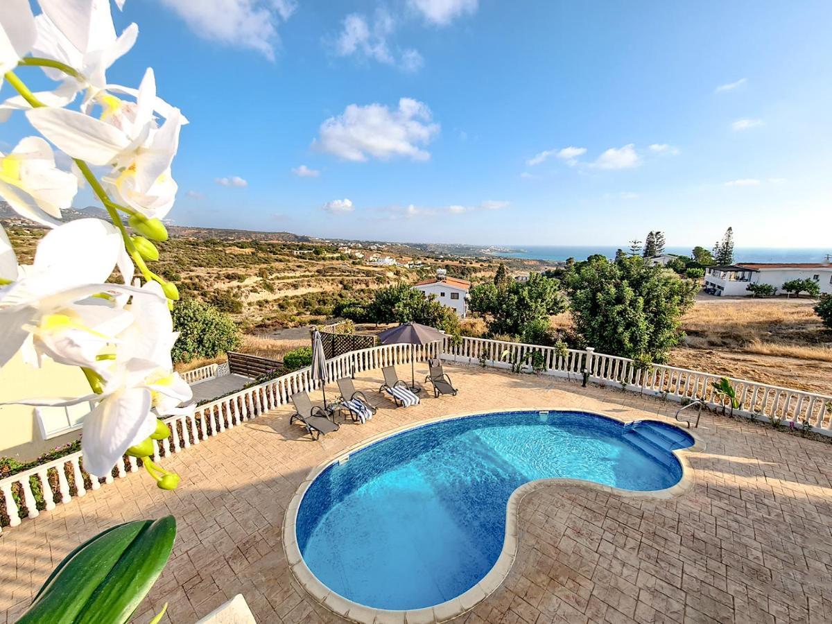 Katya-Sofia Villa - Tranquility With Sea View Peyia Luaran gambar